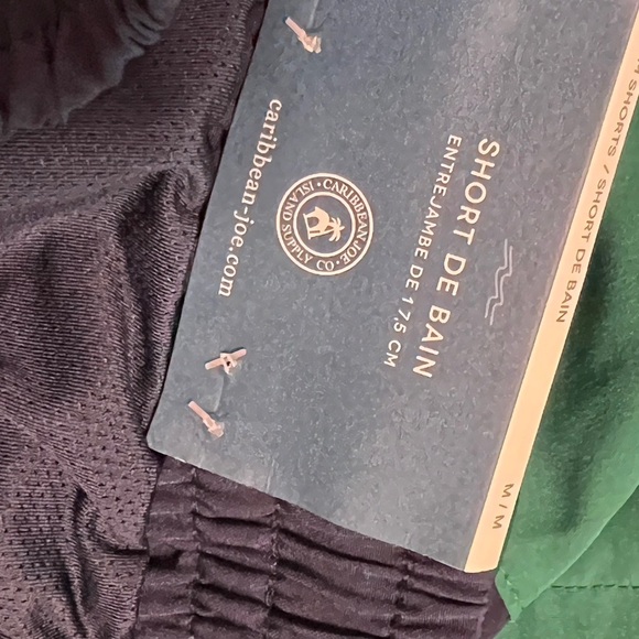 Caribbean Joe Men’s Swim Trunks Shorts & Fishing Camp Shirt Set / Size M UPF 50 - Picture 5 of 10